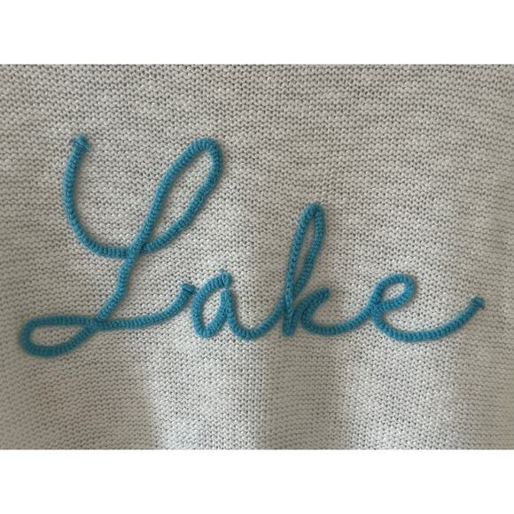 Women's Pink Lily Cream Lake Lightweight Summer Spring Sweater Size Small - Picture 2 of 5